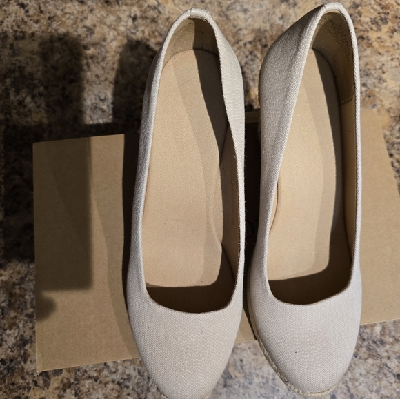 J.Crew Canvas Espadrille Wedges - Picture 7 of 7